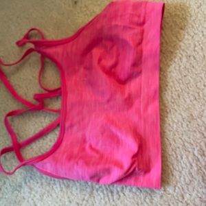 danskin pink sports bra